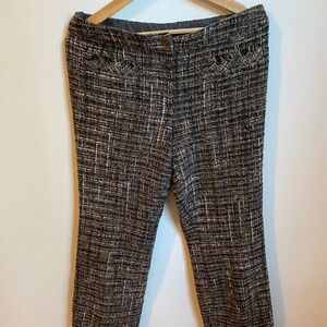 Chanel tweed vintage pants